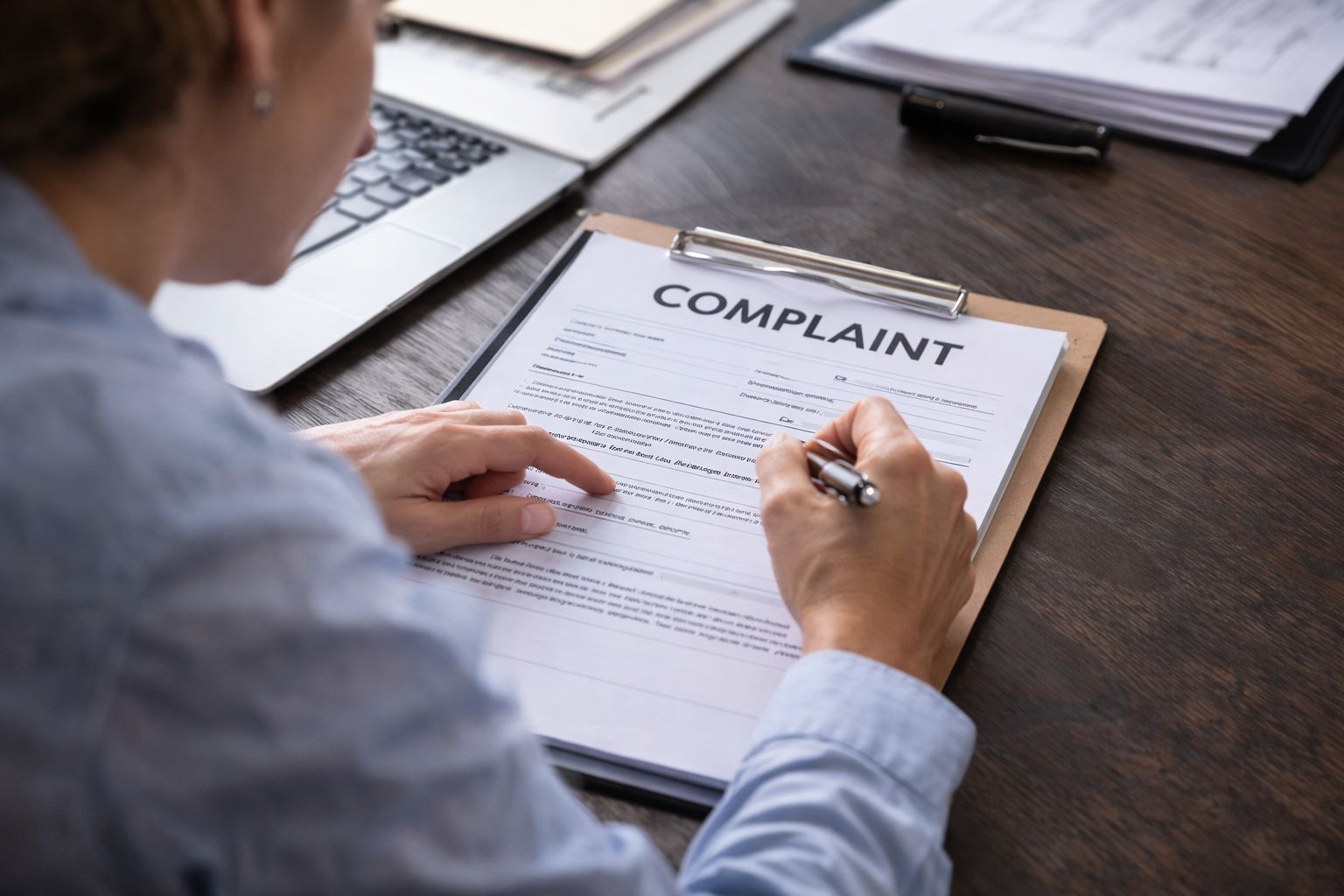 FILE FORMAL COMPLAINTS